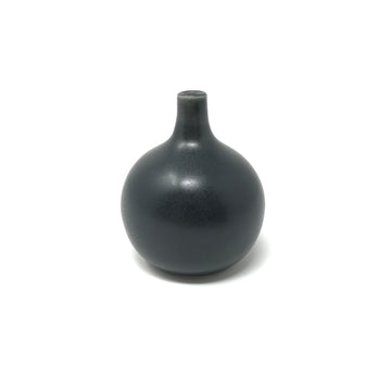 Black Bulb Bud Vase