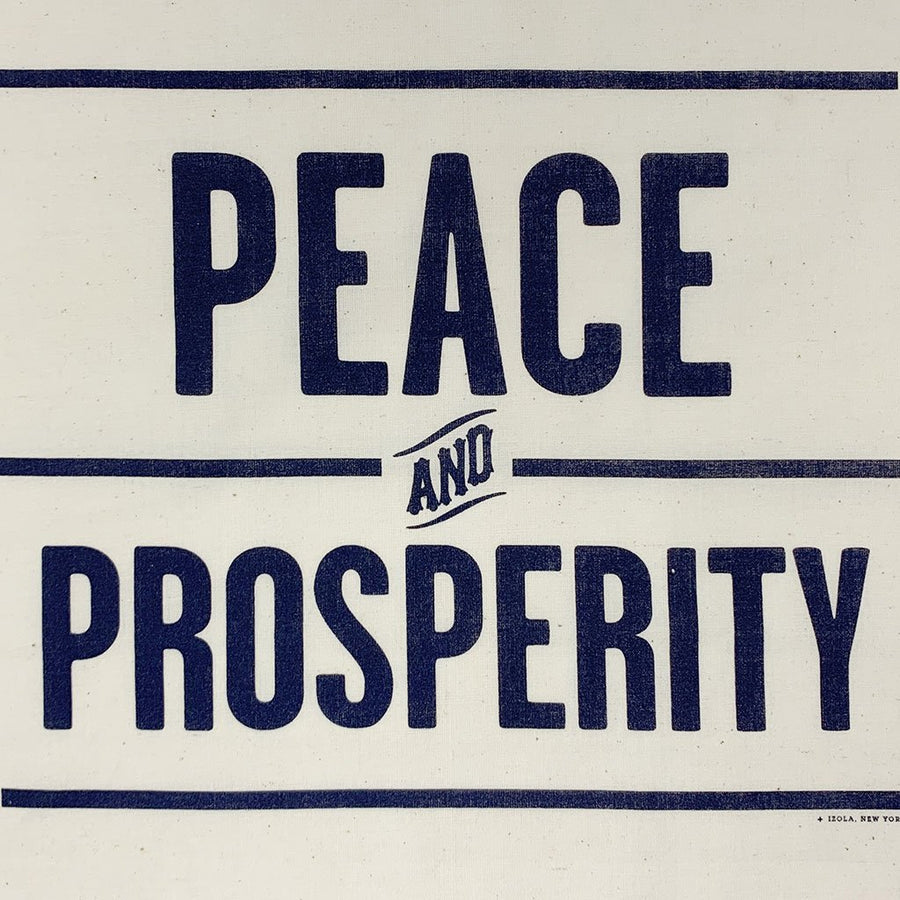 Peace & Prosperity Handkerchief